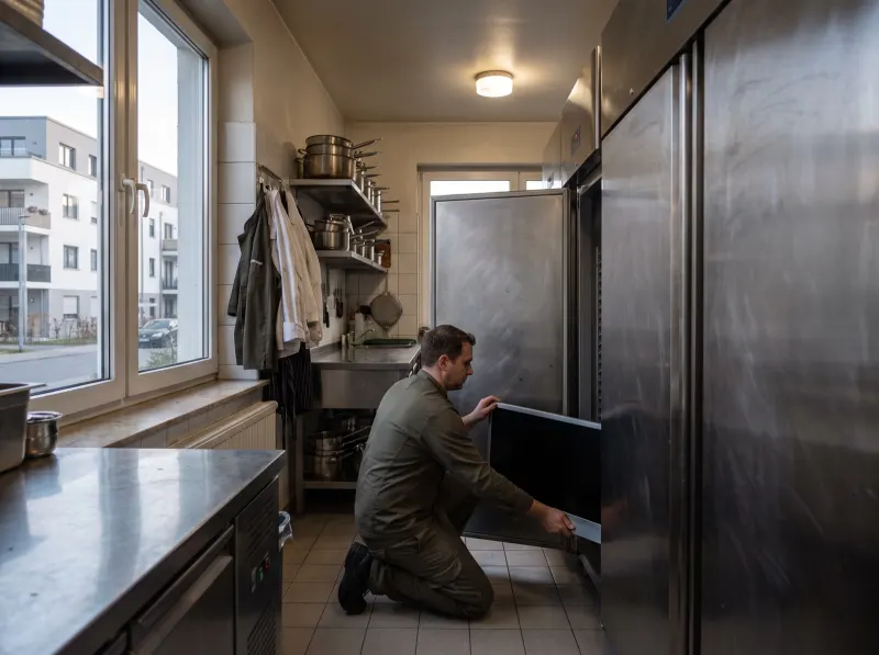 Schaben in der Gastronomie